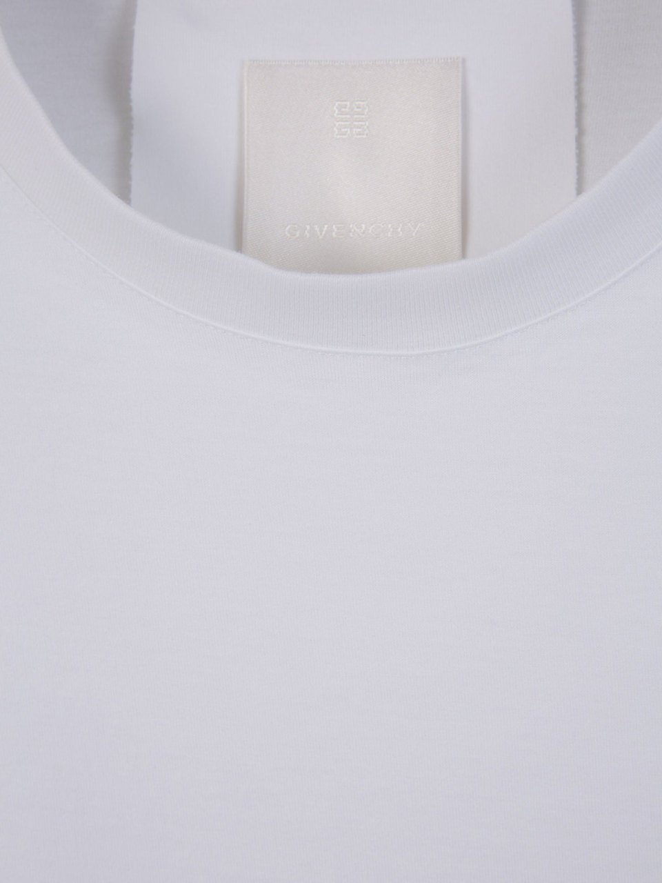 Givenchy Cotton 4G T-Shirt Wit