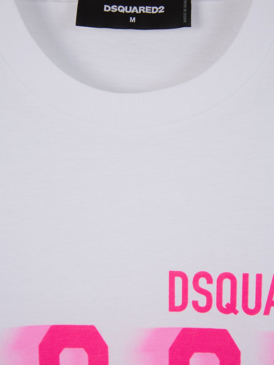 Dsquared2 Icon Printed T-Shirt Wit