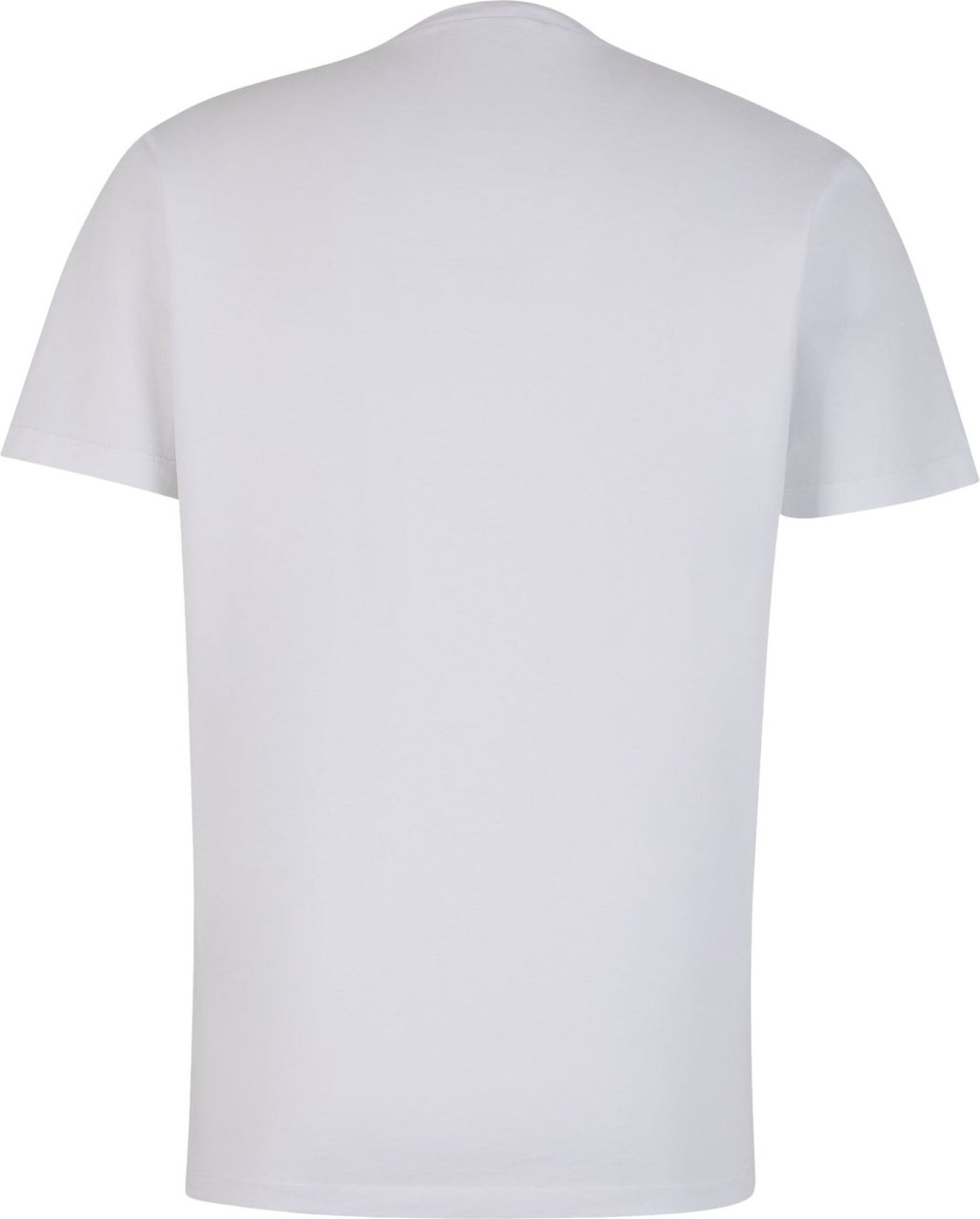 Dsquared2 Printed Cotton T-Shirt Wit