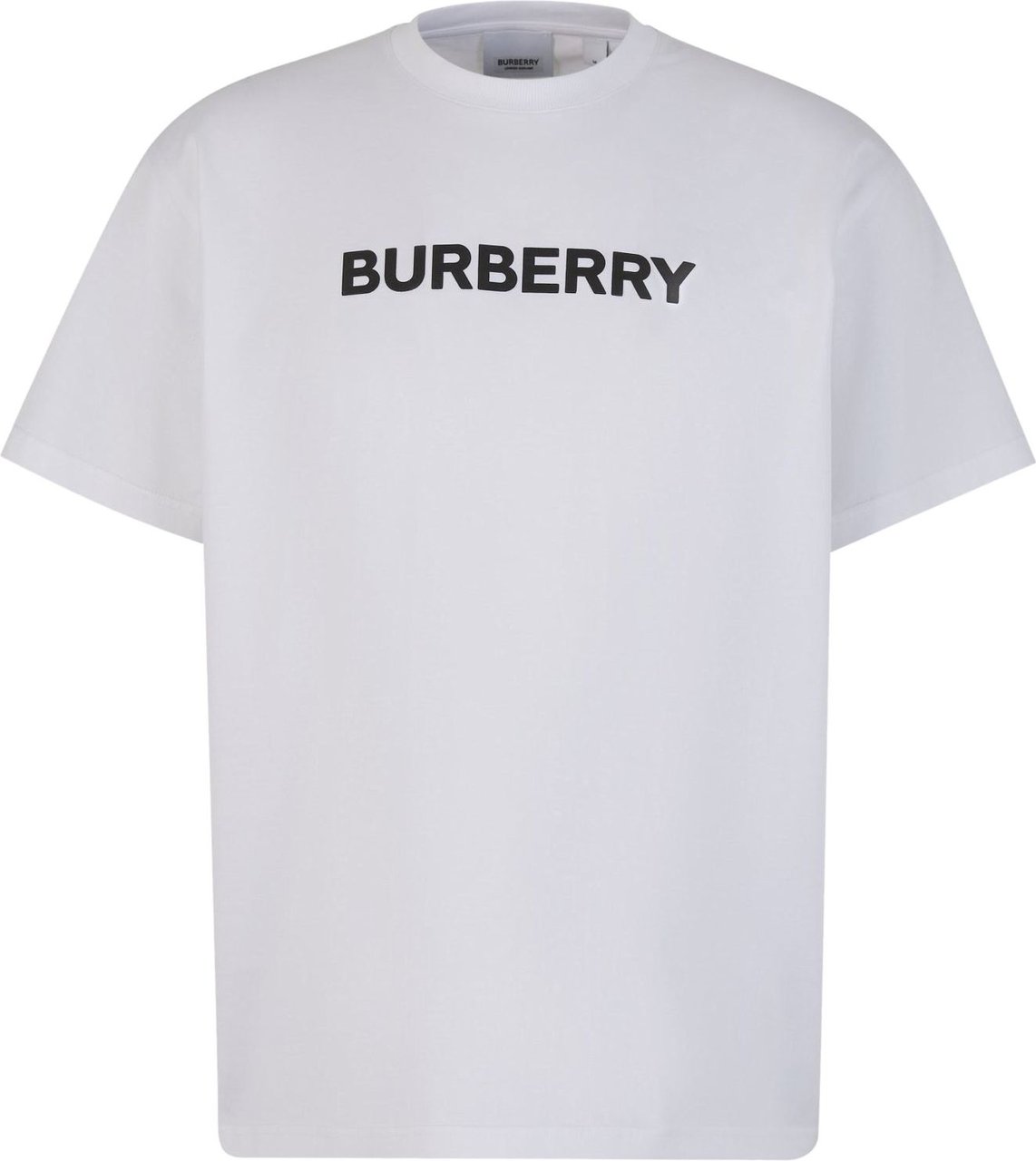 Burberry Cotton Logo T-Shirt Wit