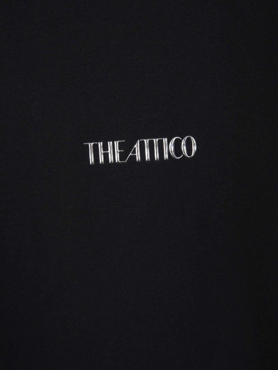 The Attico Logo Kilie T-Shirt Zwart