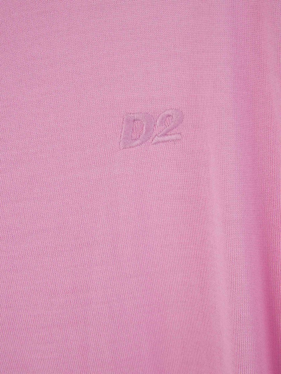 Dsquared2 Logo Wool Sweater Roze