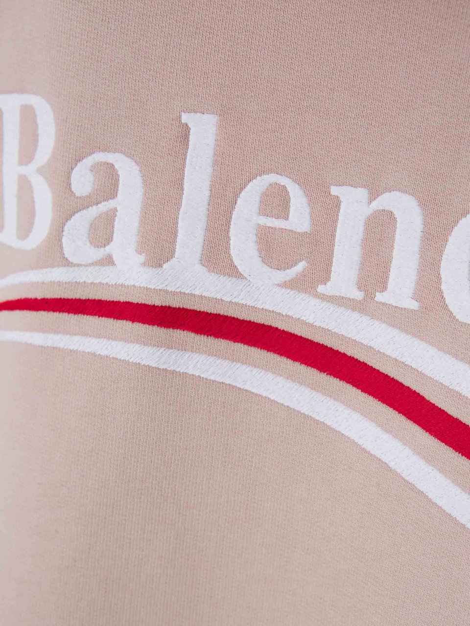 Balenciaga Logo Hood Sweatshirt Roze