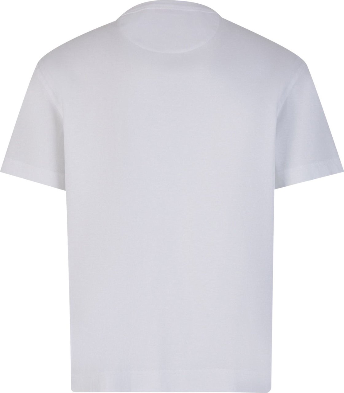 Valentino Plain Cotton T-Shirt Wit