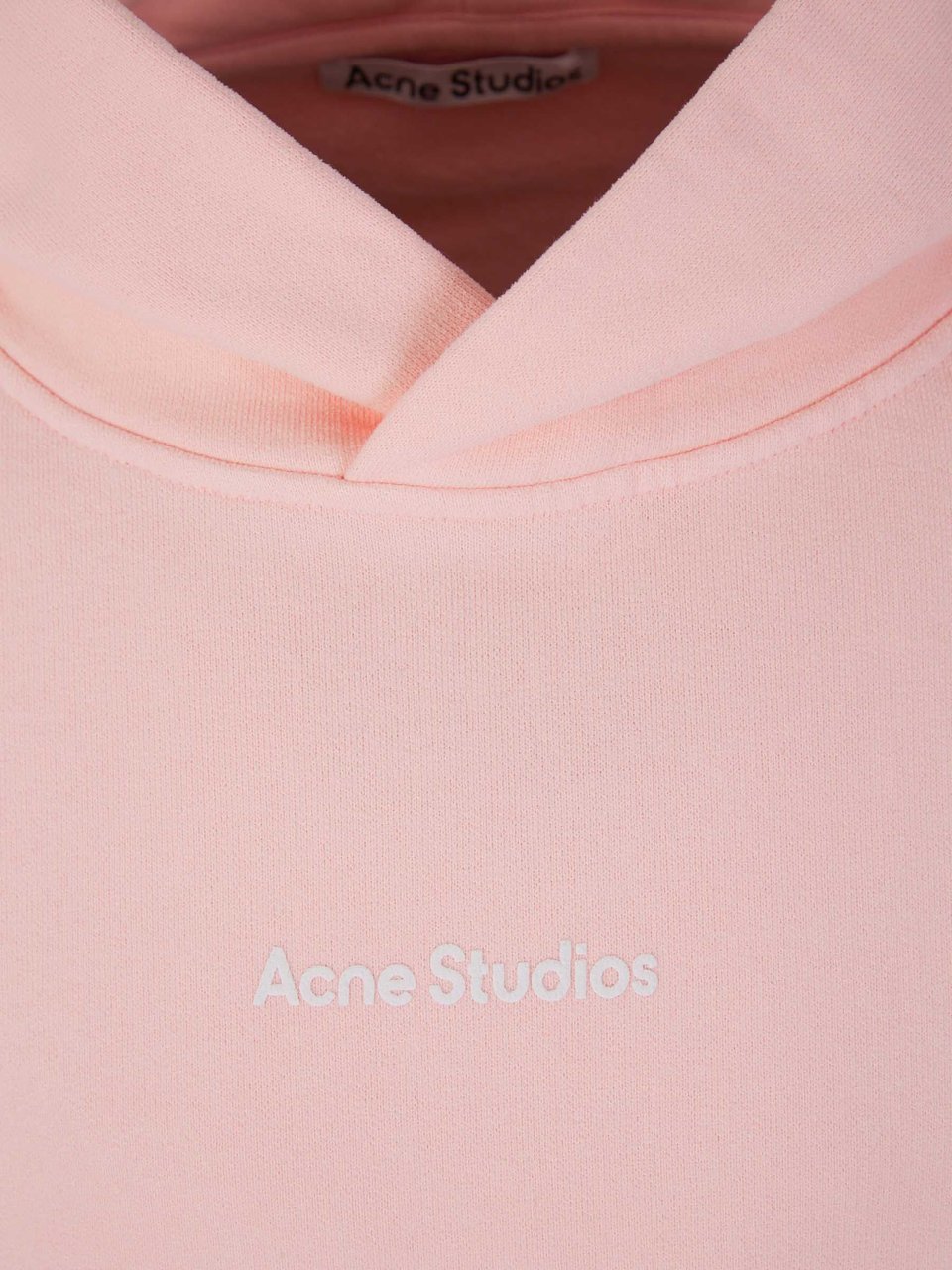 Acne Studios Printed Hood Sweatshirt Roze