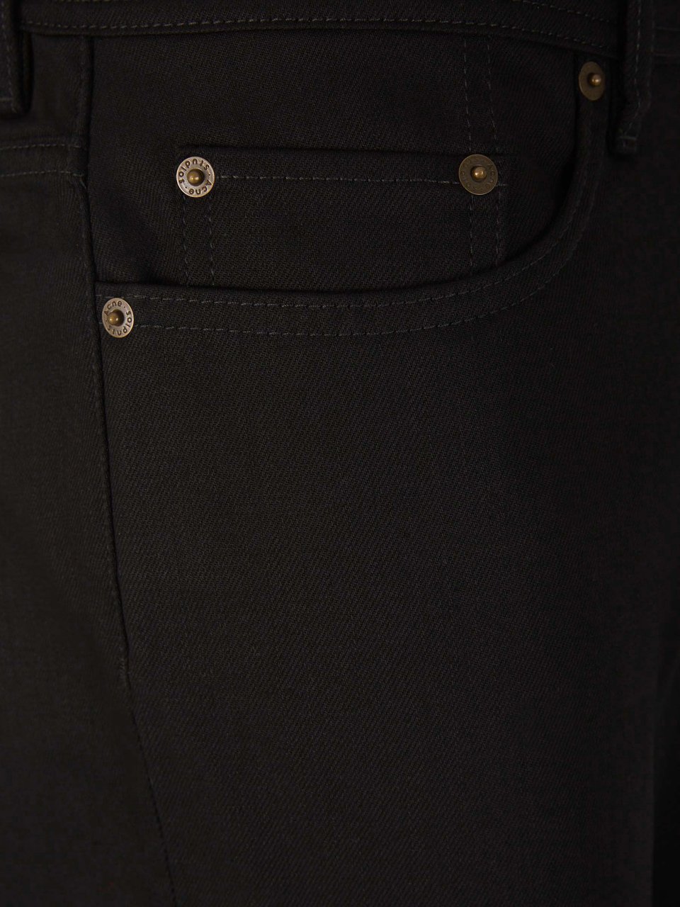 Acne Studios Slim Fit River Jeans Zwart