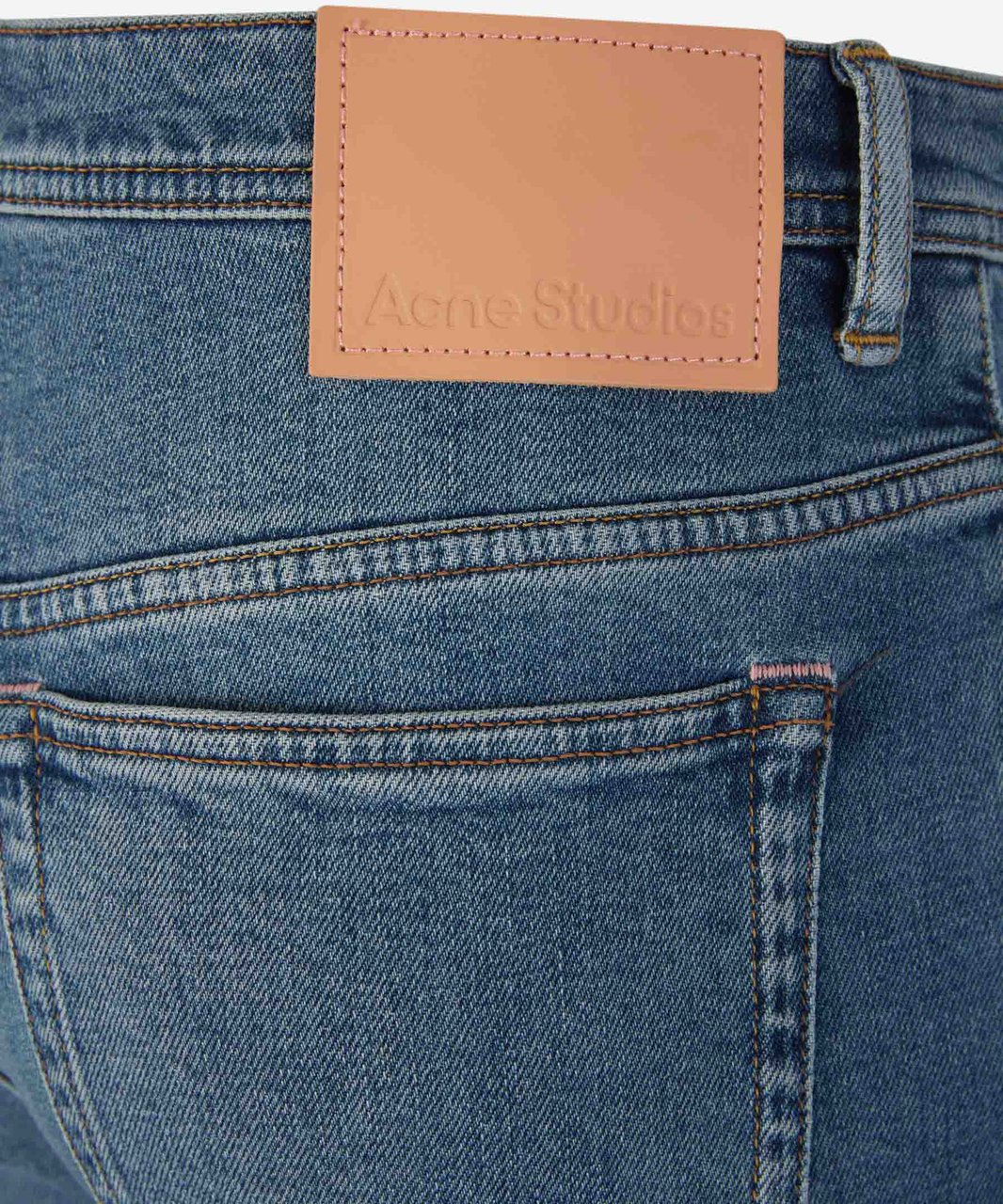 Acne Studios Slim Fit River Jeans Blauw