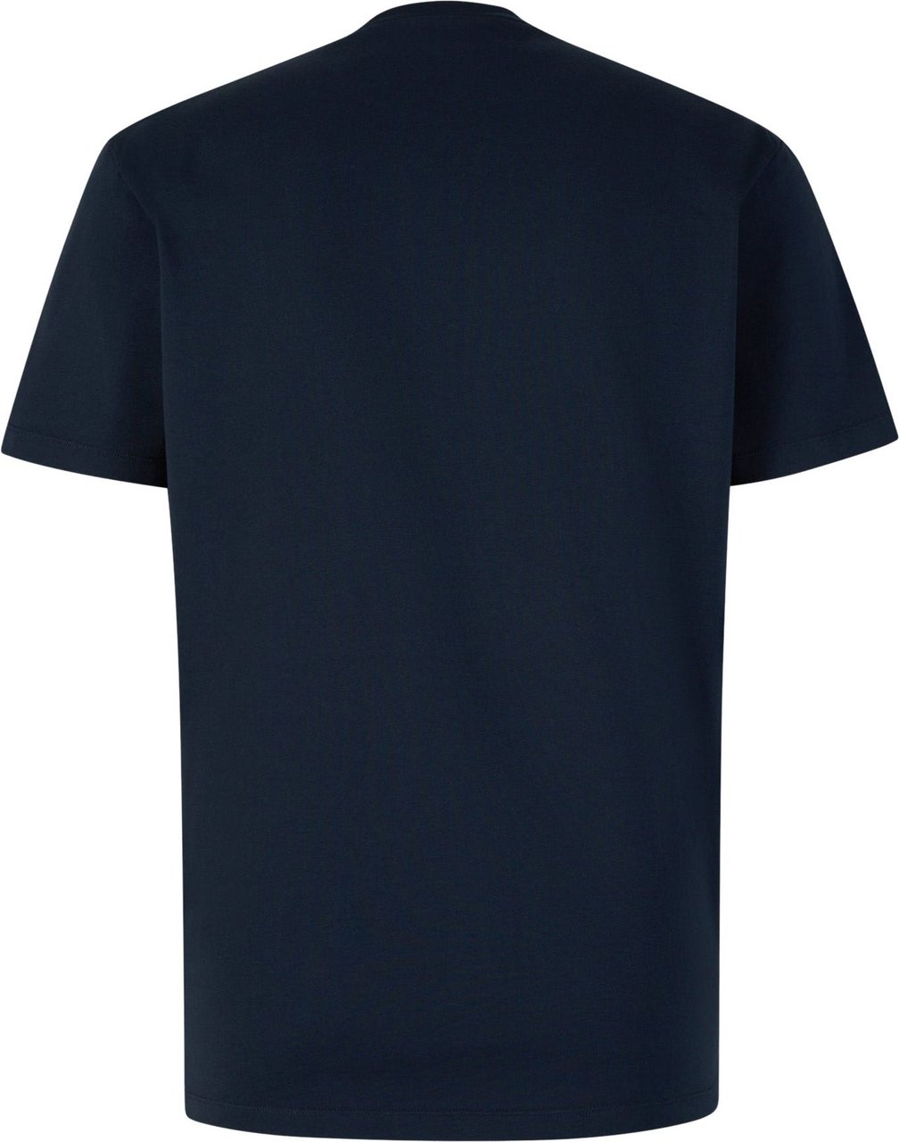 Dsquared2 Printed Cotton T-Shirt Blauw