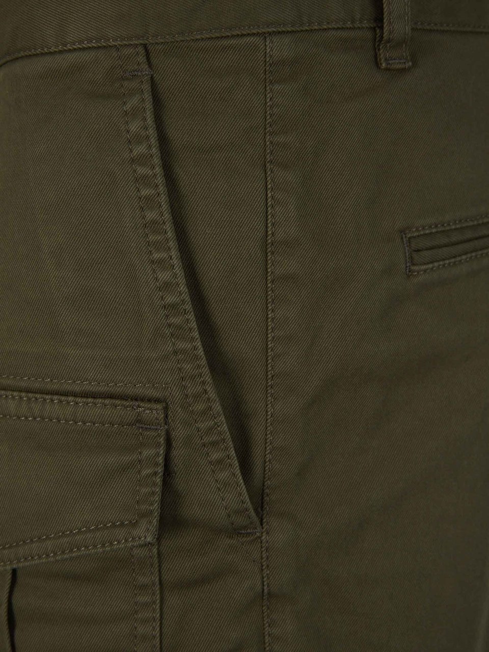 Dsquared2 Pockets Cotton Bermuda Shorts Groen