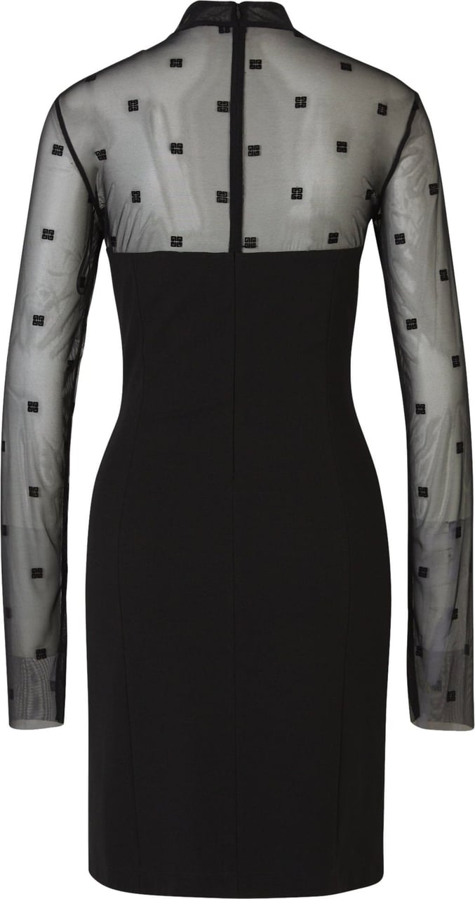 Givenchy Monogram Mini Dress Zwart