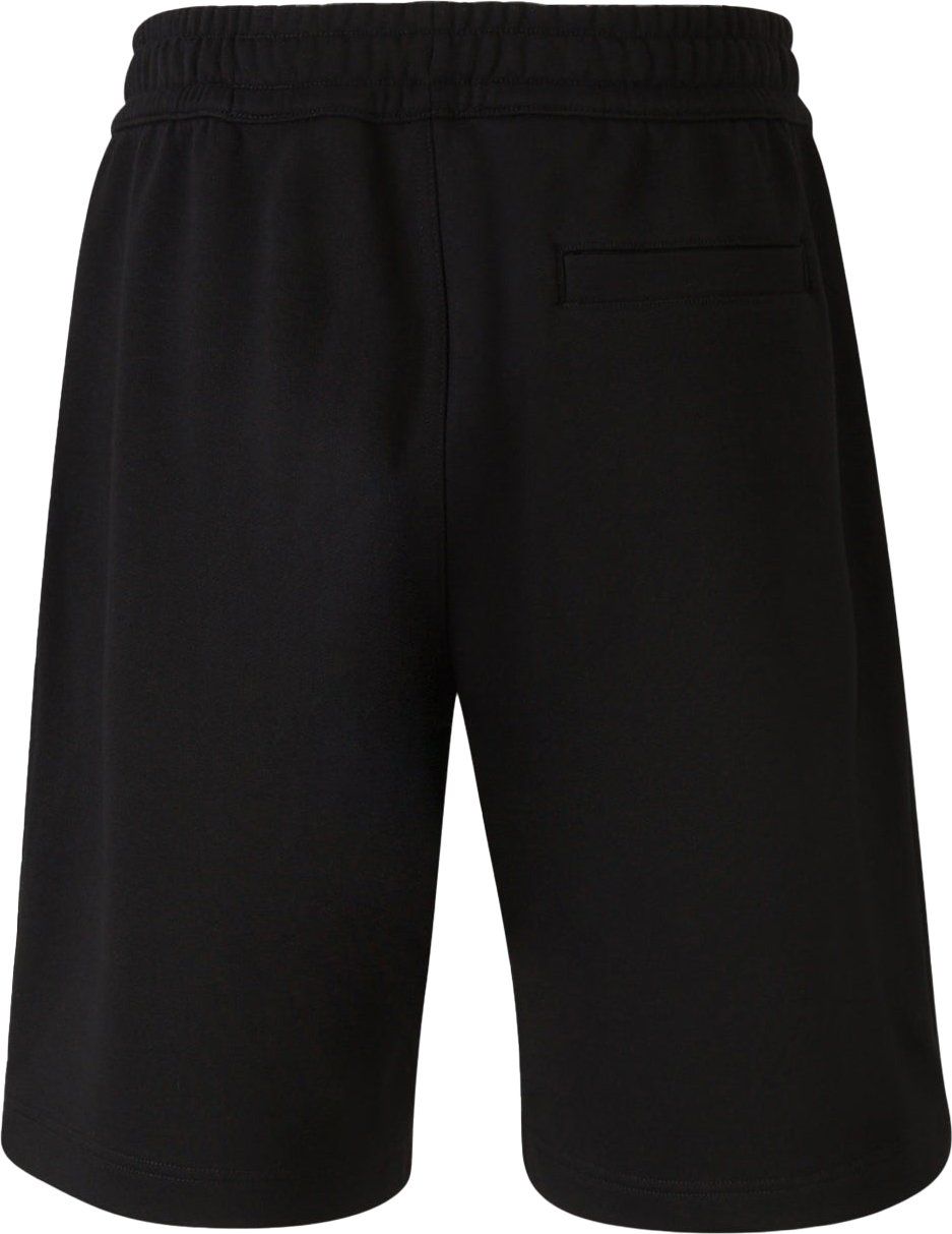 Burberry Logo Cotton Bermuda Shorts Zwart