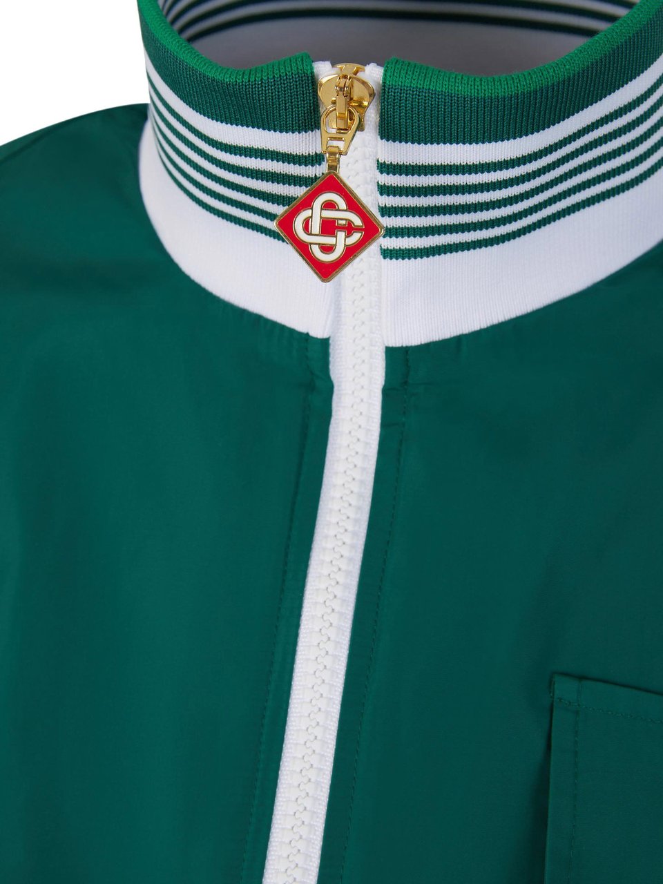 Casablanca Logo Technical Jacket Groen