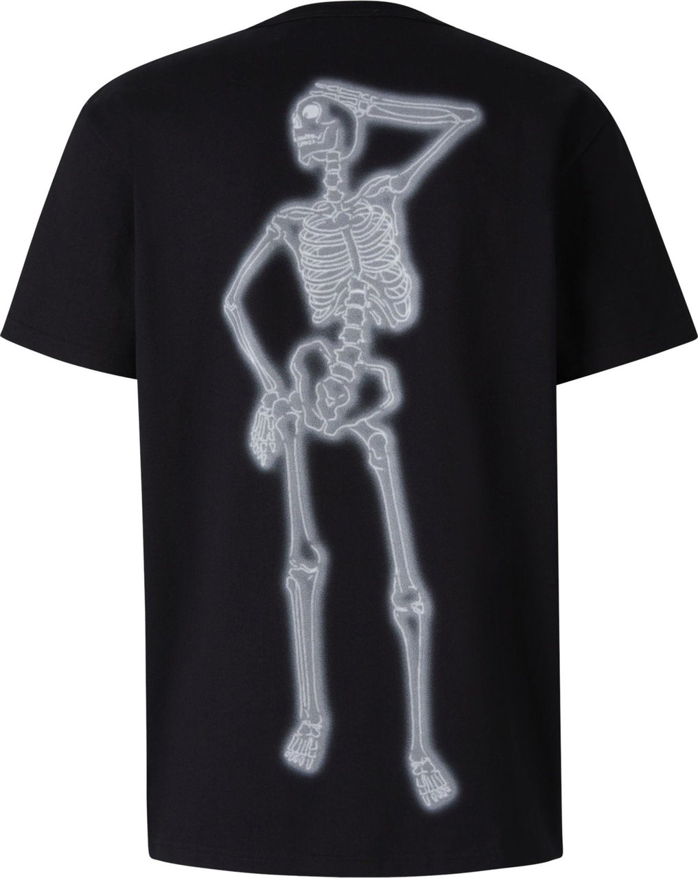Alexander McQueen Printed Graphic T-Shirt Zwart