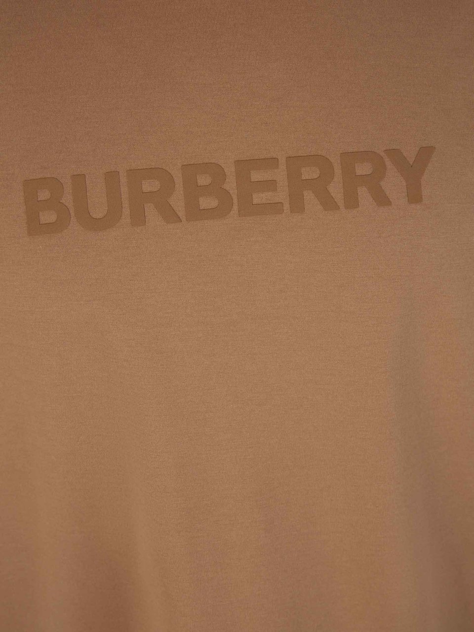 Burberry Cotton Logo T-Shirt Beige