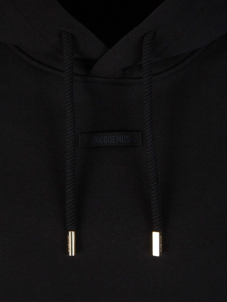 Jacquemus Logo Hood Sweatshirt Zwart