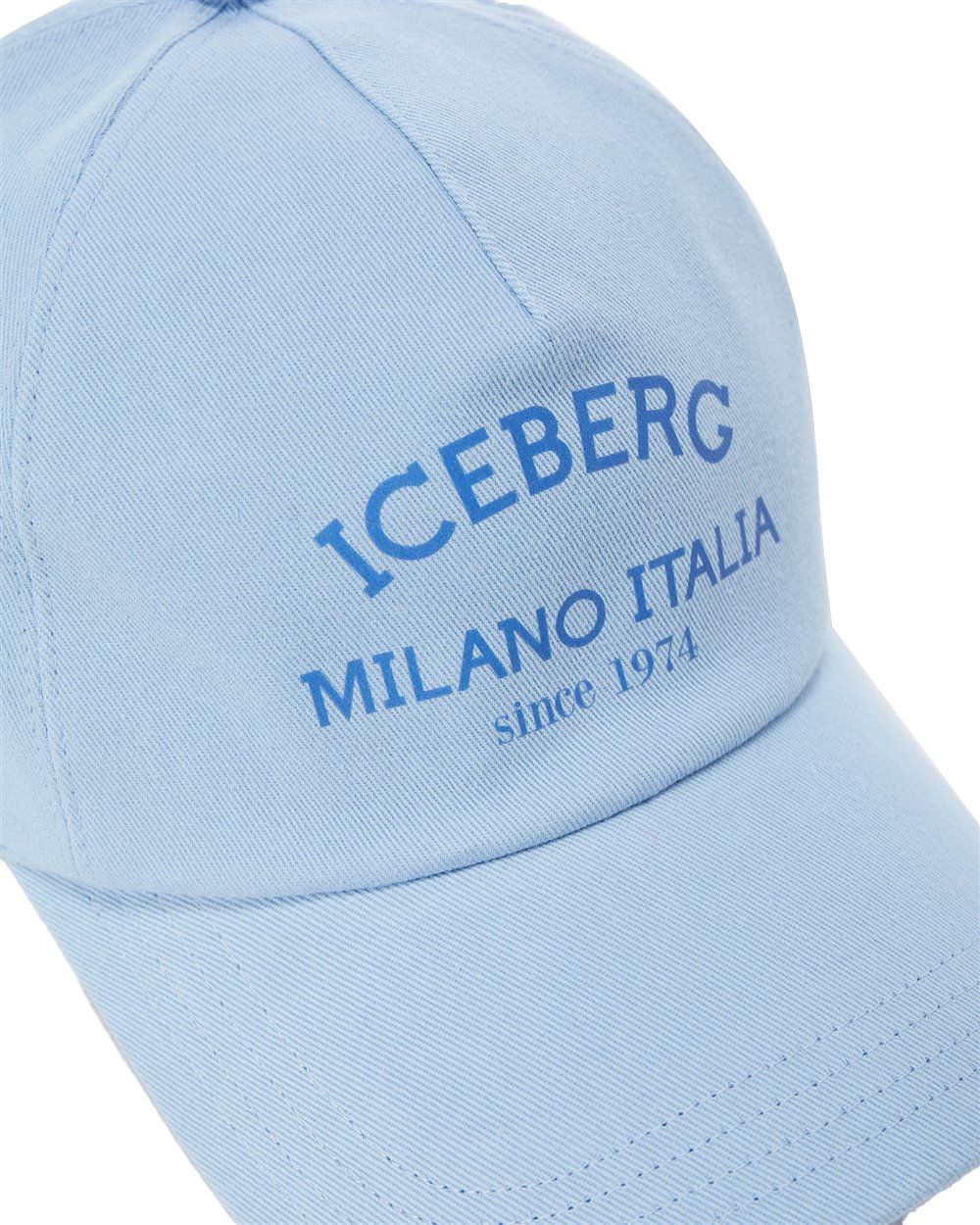 Iceberg Baseball hat with logo Blauw