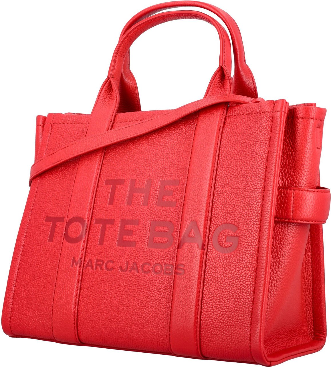 Marc Jacobs THE MEDIUM TOTE LEATHER Zwart
