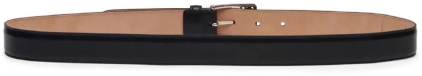 Alexander McQueen The Seal buckle belt Zwart