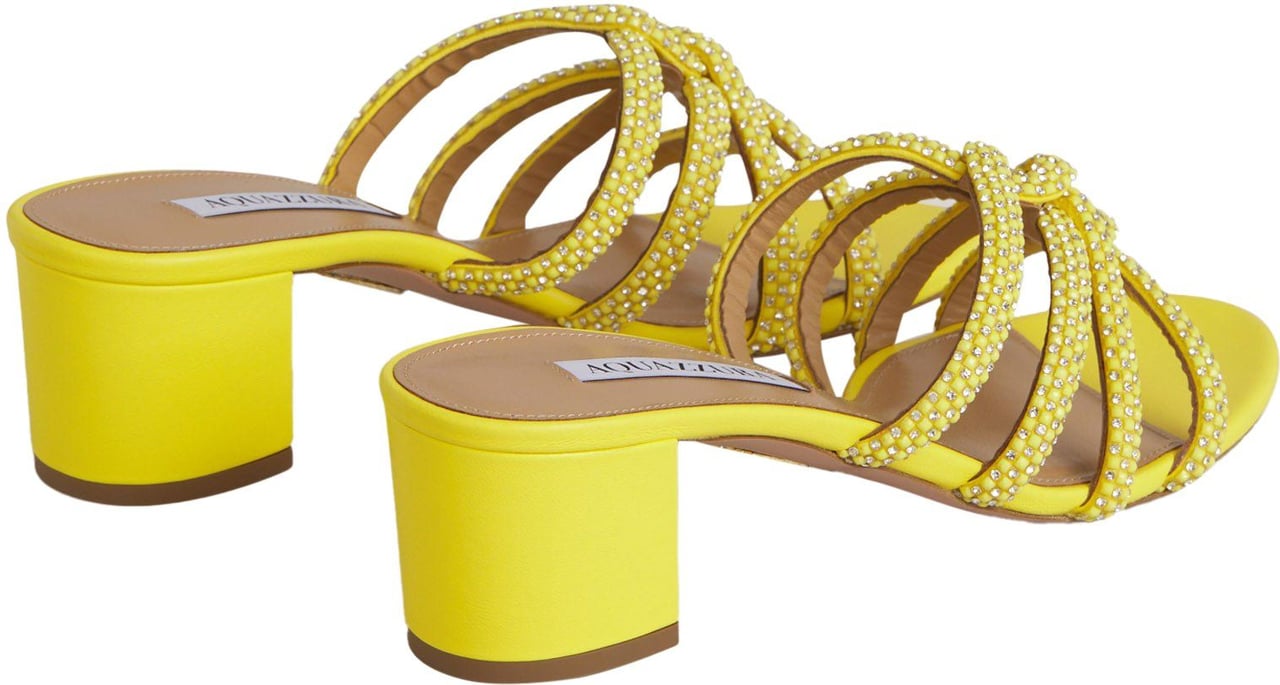 Aquazzura Sandals Yellow Geel