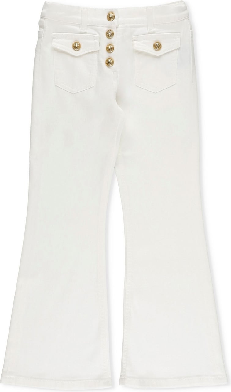 Balmain Trousers White Neutraal