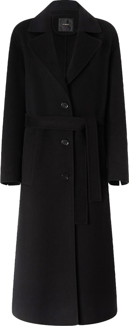 Pinko Coats Black Zwart