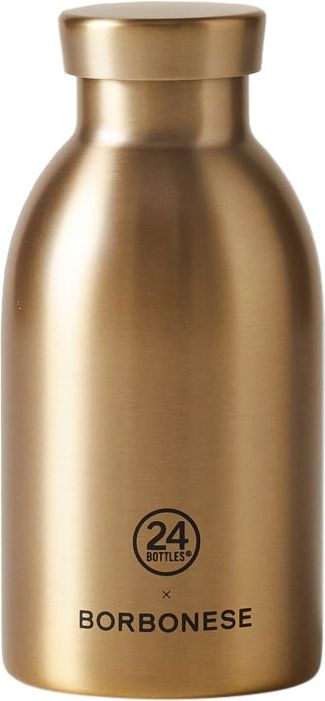 Borbonese STRAPCYCLE BOTTLE HOLDER MINI - Interwoven Nylon Bottle Holder Bruin