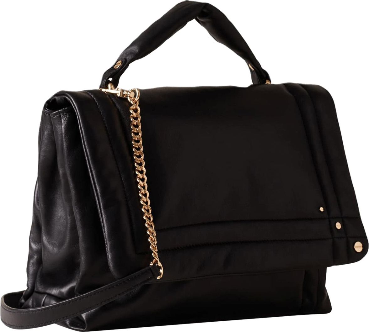 Borbonese REVERSE TOP HANDLE MEDIUM - Handbag Zwart