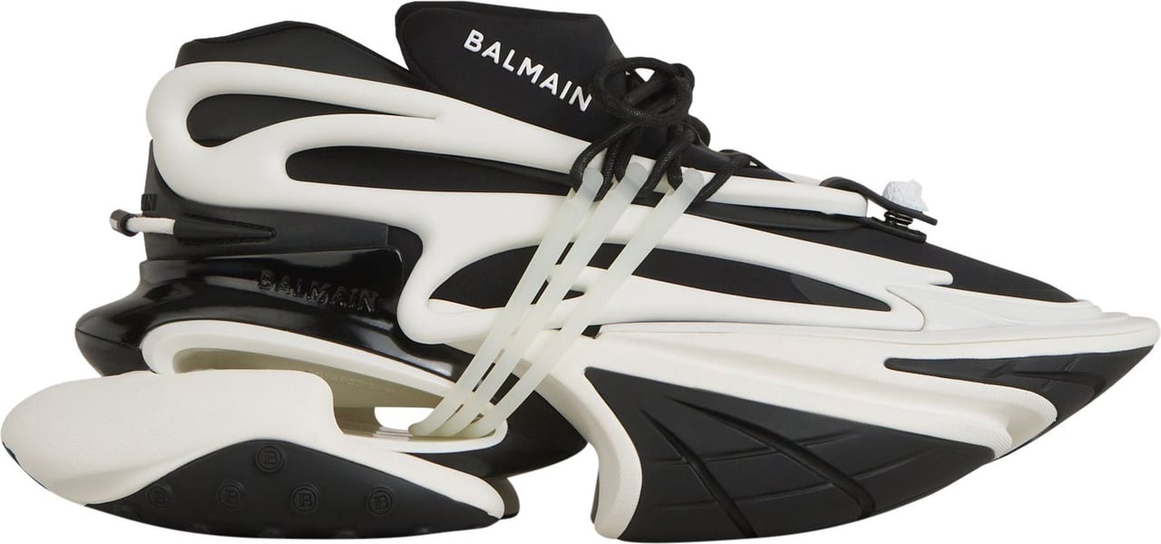 Balmain Unicorn Low Sneakers Zwart