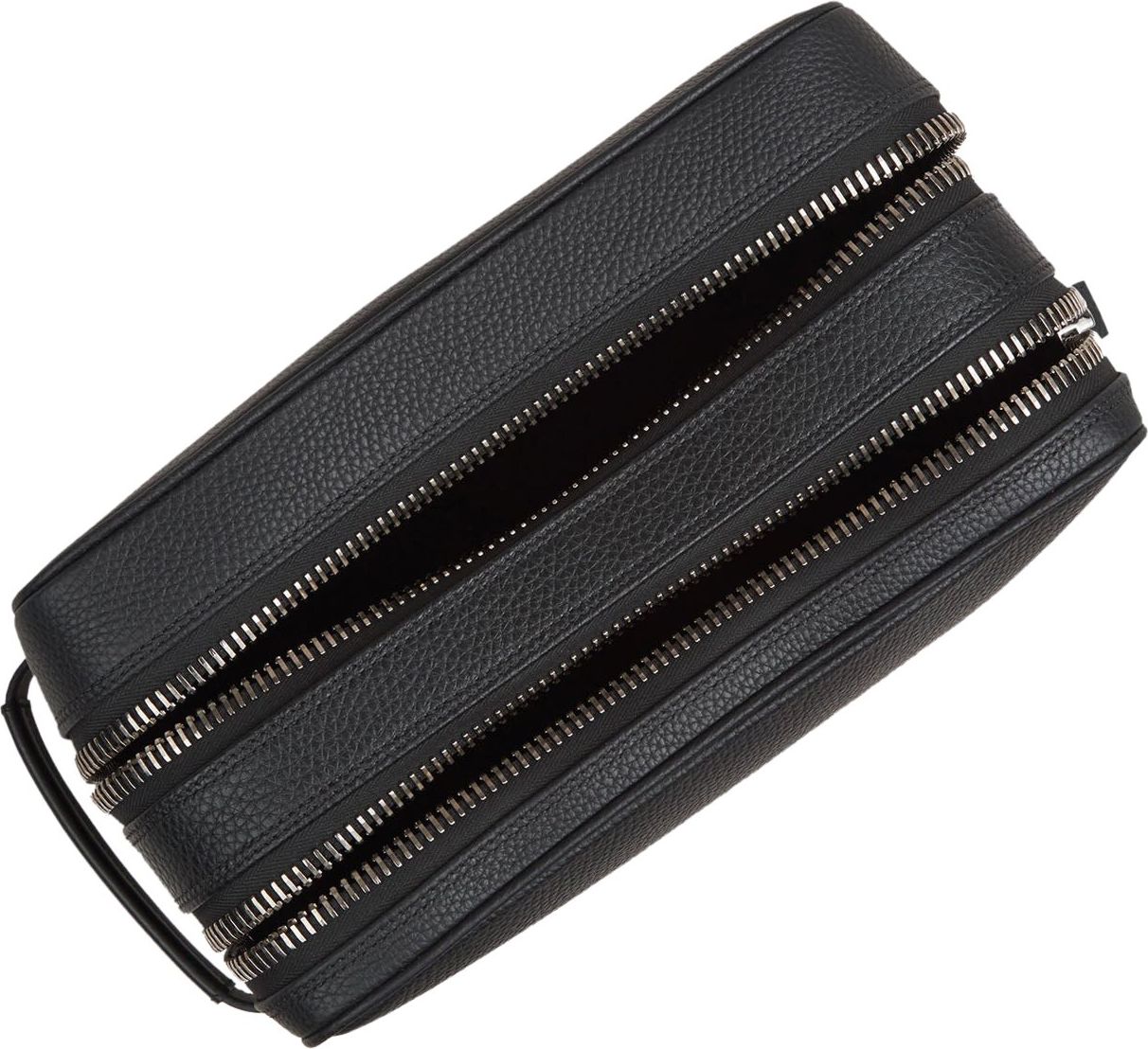 Tom Ford Granulated Leather Toiletry Bag Zwart