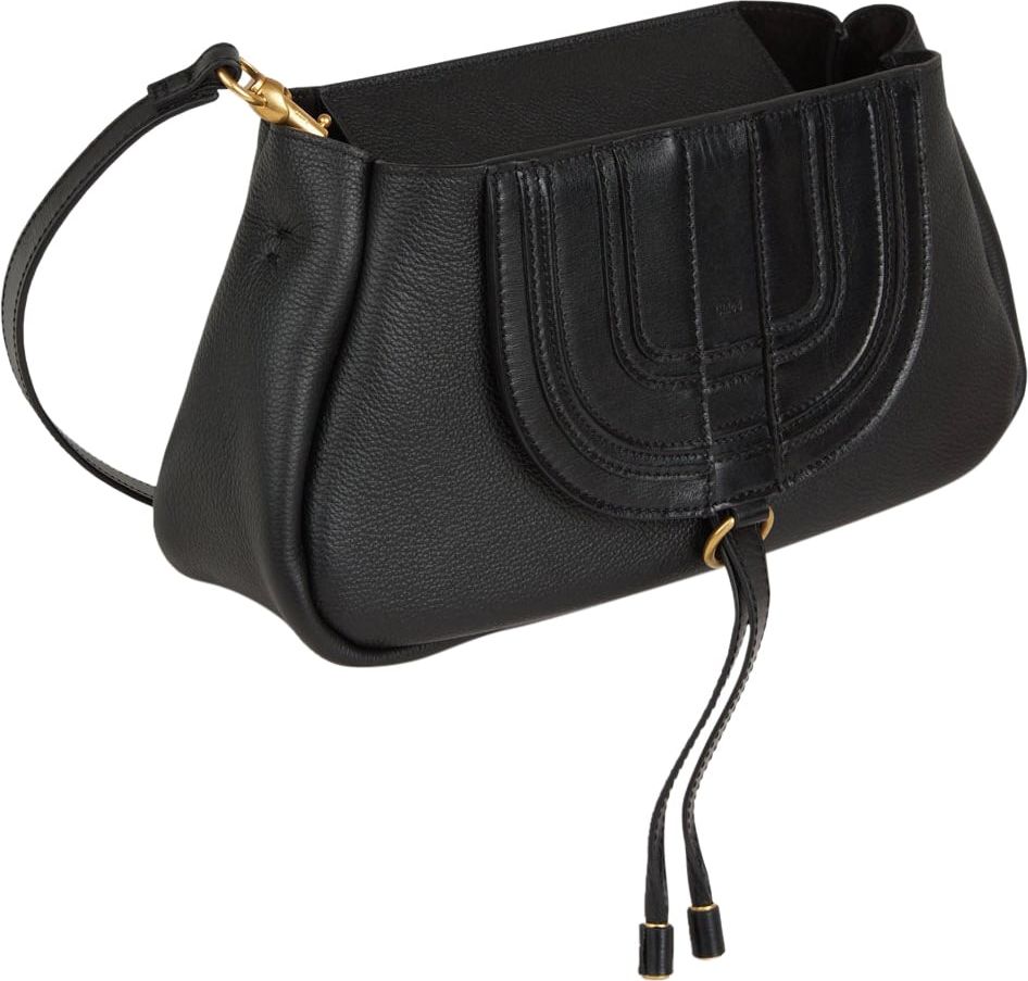 Chloé Marcie Leather Bag Zwart