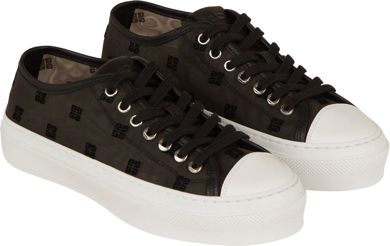 Givenchy Sneakers City Mesh Zwart