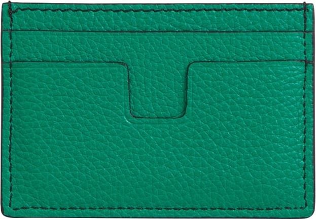 Tom Ford Grained Leather Wallet Zwart