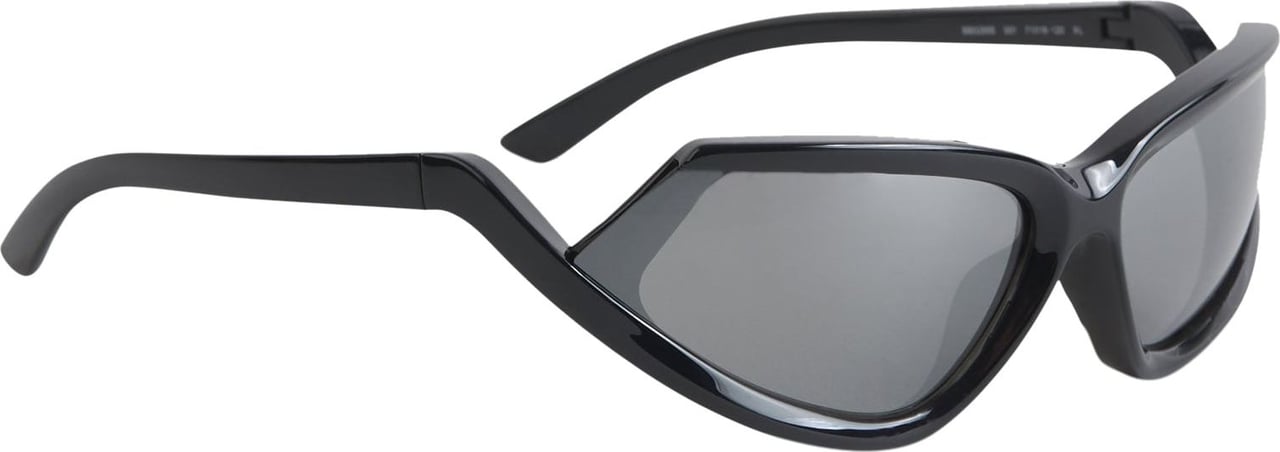 Balenciaga Side Xpander Cat Sunglasses Zwart