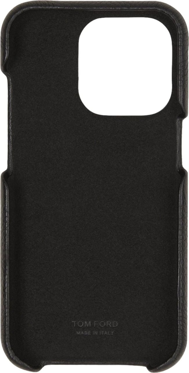 Tom Ford iPhone 14 Logo Case Zwart