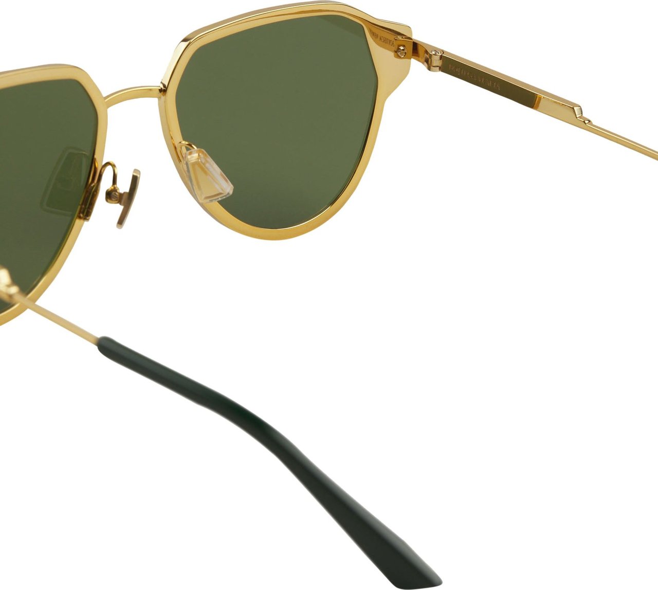 Bottega Veneta Aviator Sunglasses Groen
