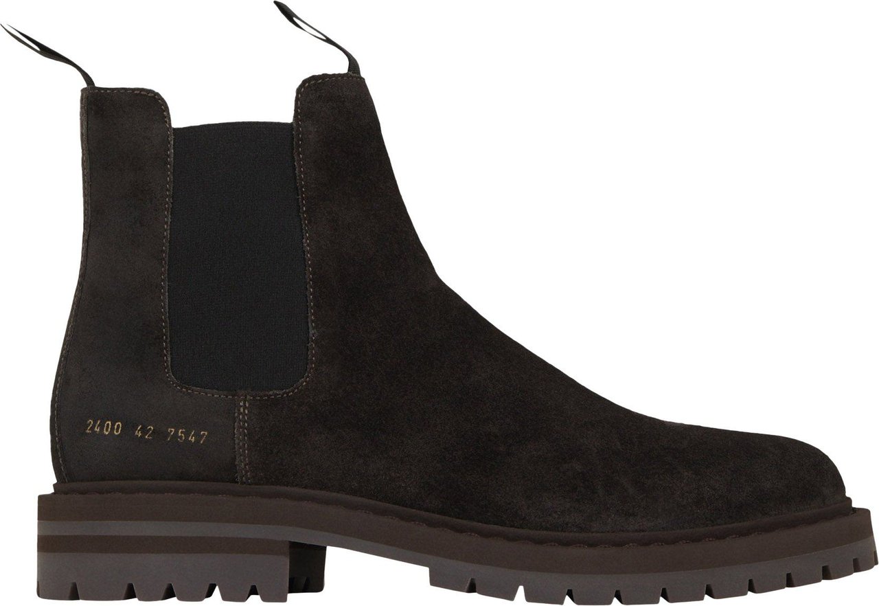 Common Projects Suede Boots Zwart