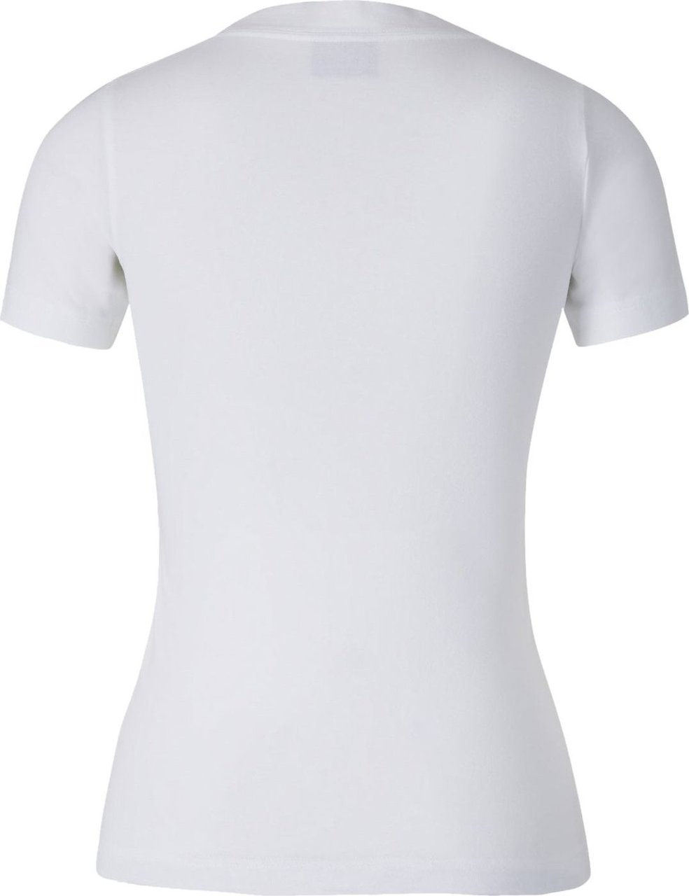 Balenciaga Logo Slip Fit T-Shirt Wit