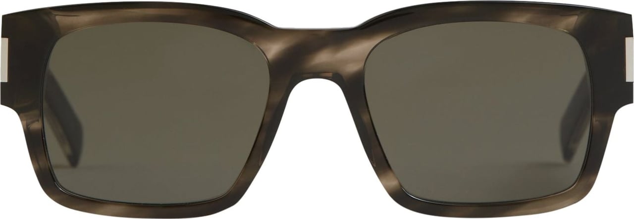 Saint Laurent Rectangular Sunglasses Zwart