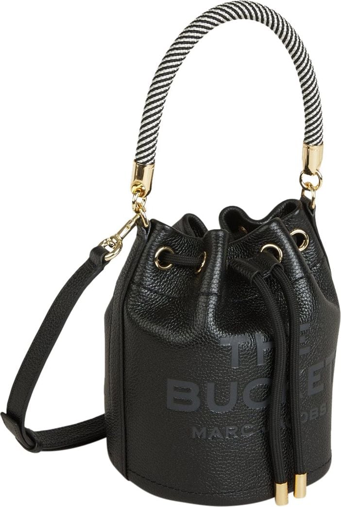 Marc Jacobs Leather Bucket Bag Zwart