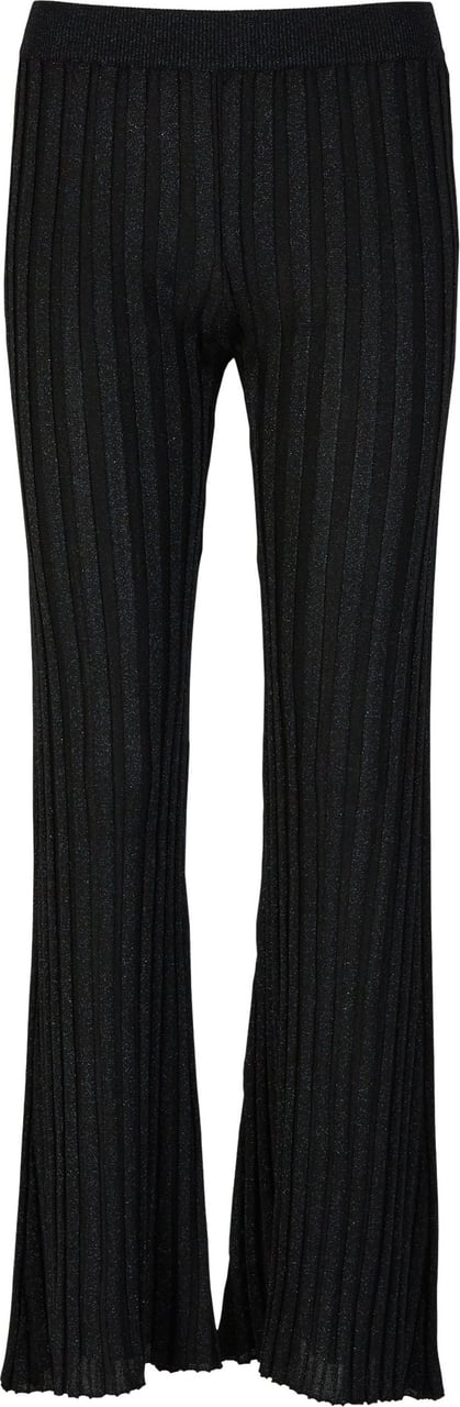 Stella McCartney Lurex Knit Pants Zwart