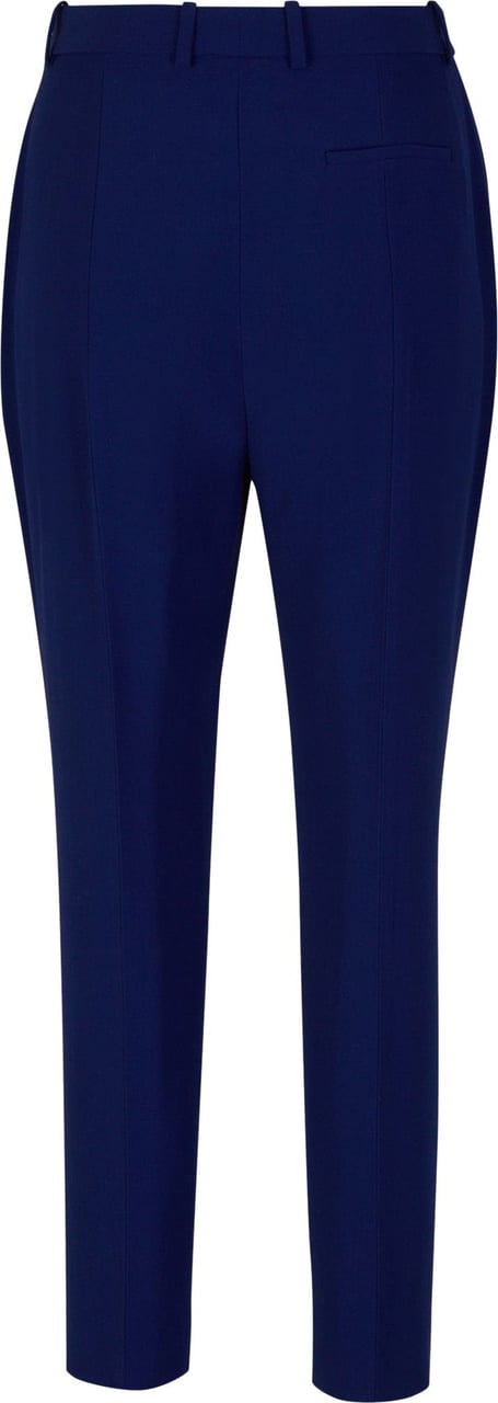 Alexander McQueen Plain Formal Pants Blauw