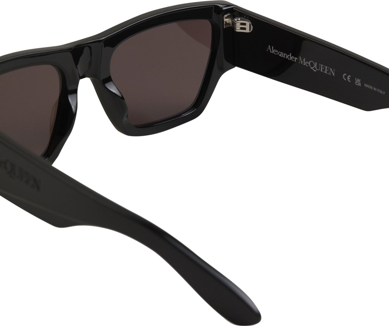 Alexander McQueen Angled Sunglasses Zwart