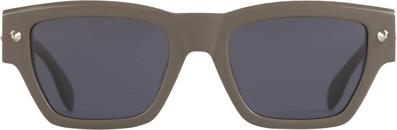 Alexander McQueen Square Sunglasses Taupe