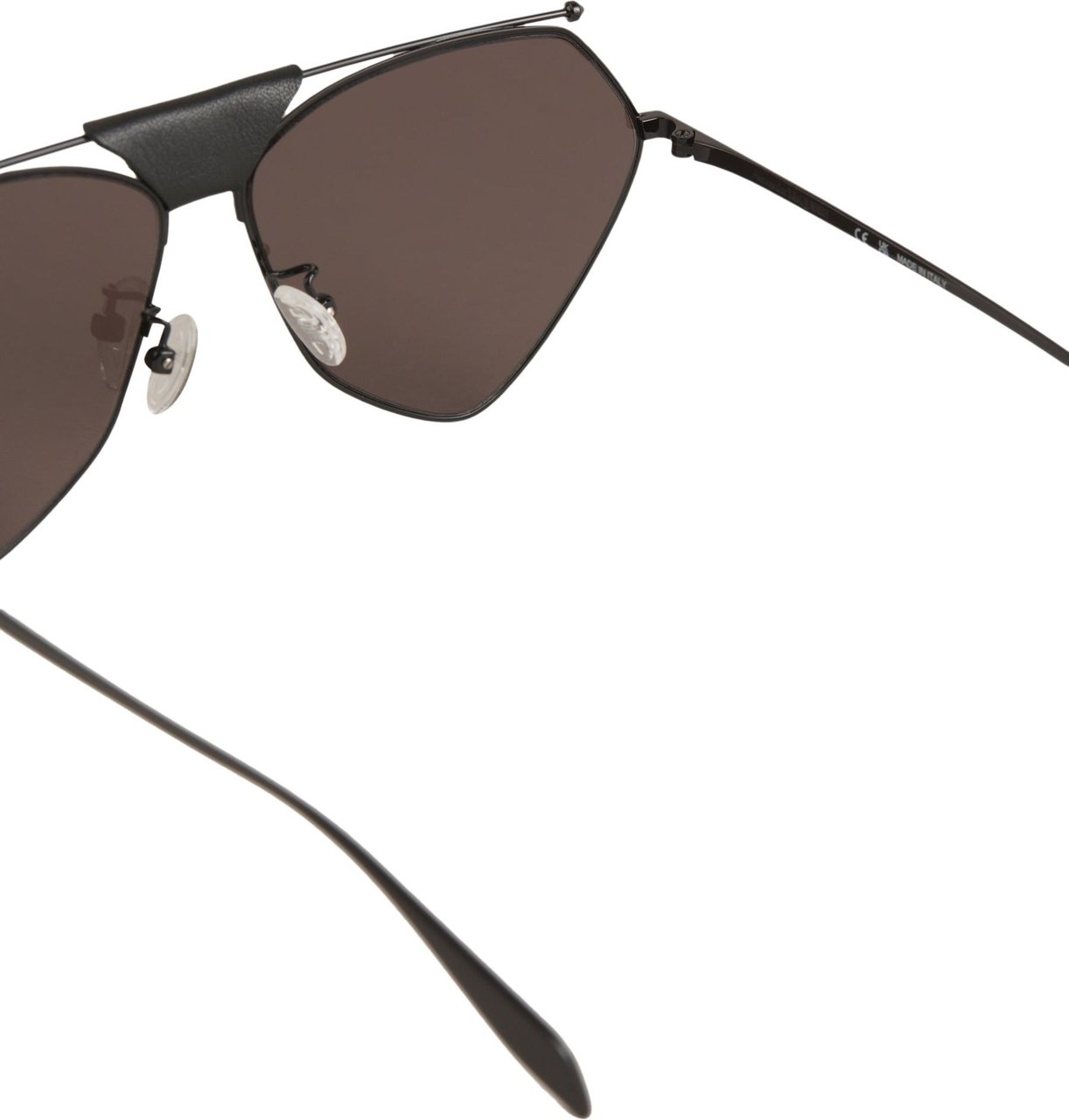 Alexander McQueen Geometric Sunglasses Zwart