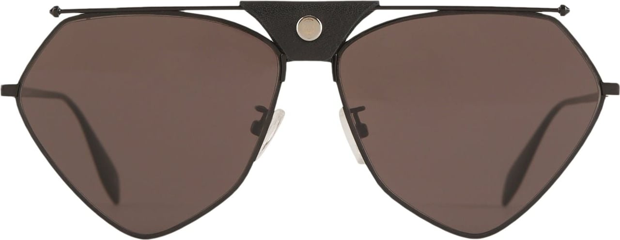 Alexander McQueen Geometric Sunglasses Zwart