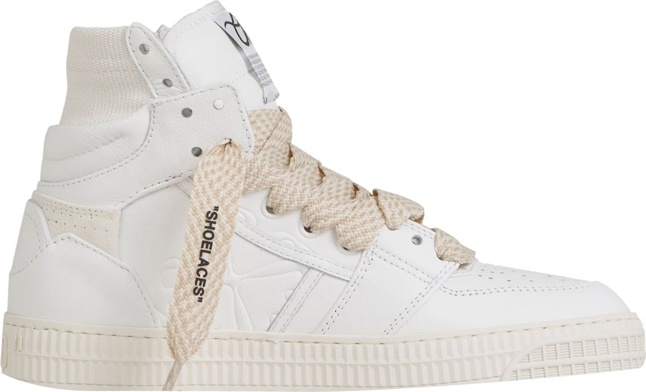 OFF-WHITE Leather 3.0 Sneakers Wit