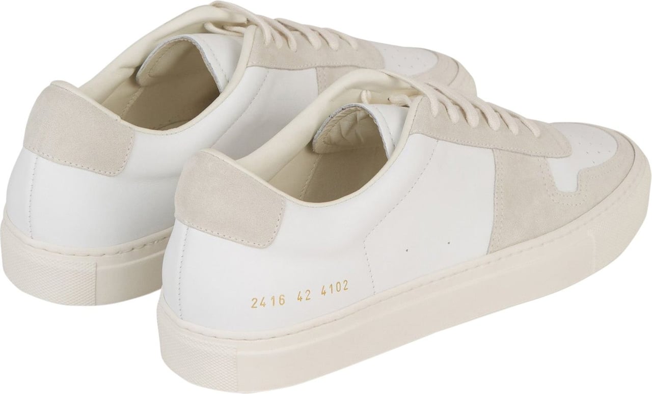 Common Projects Leather Sneakers Wit