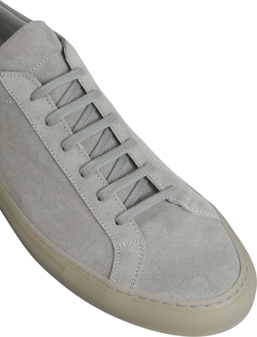 Common Projects Leather Achilles Sneakers Grijs