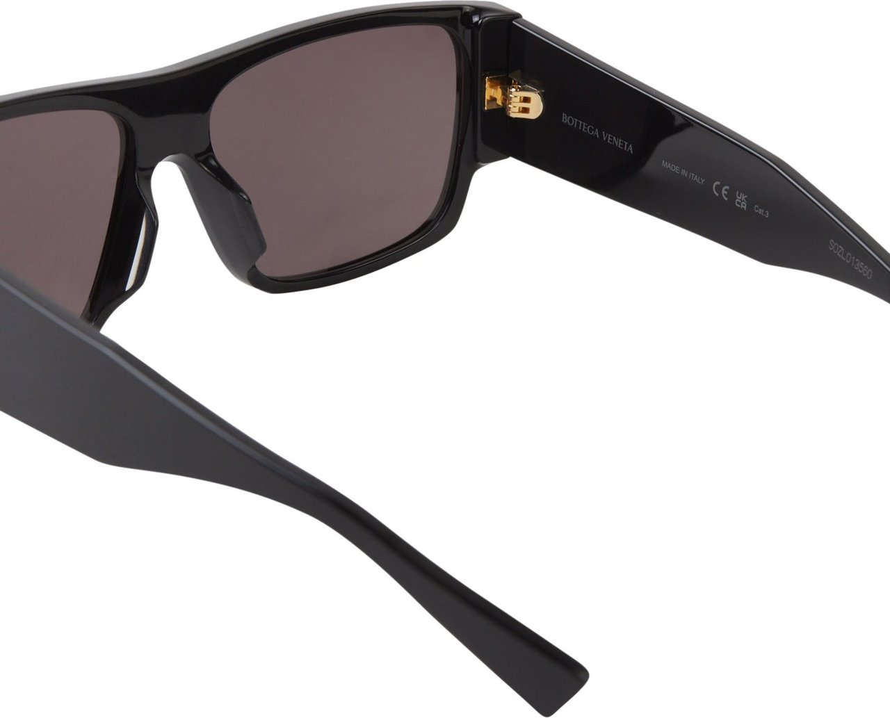 Bottega Veneta Square Sunglasses Zwart