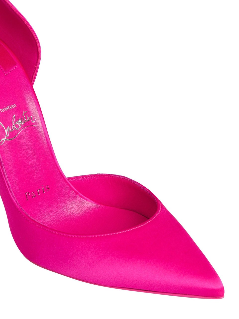 Christian Louboutin Iriza Satin Shoes Roze